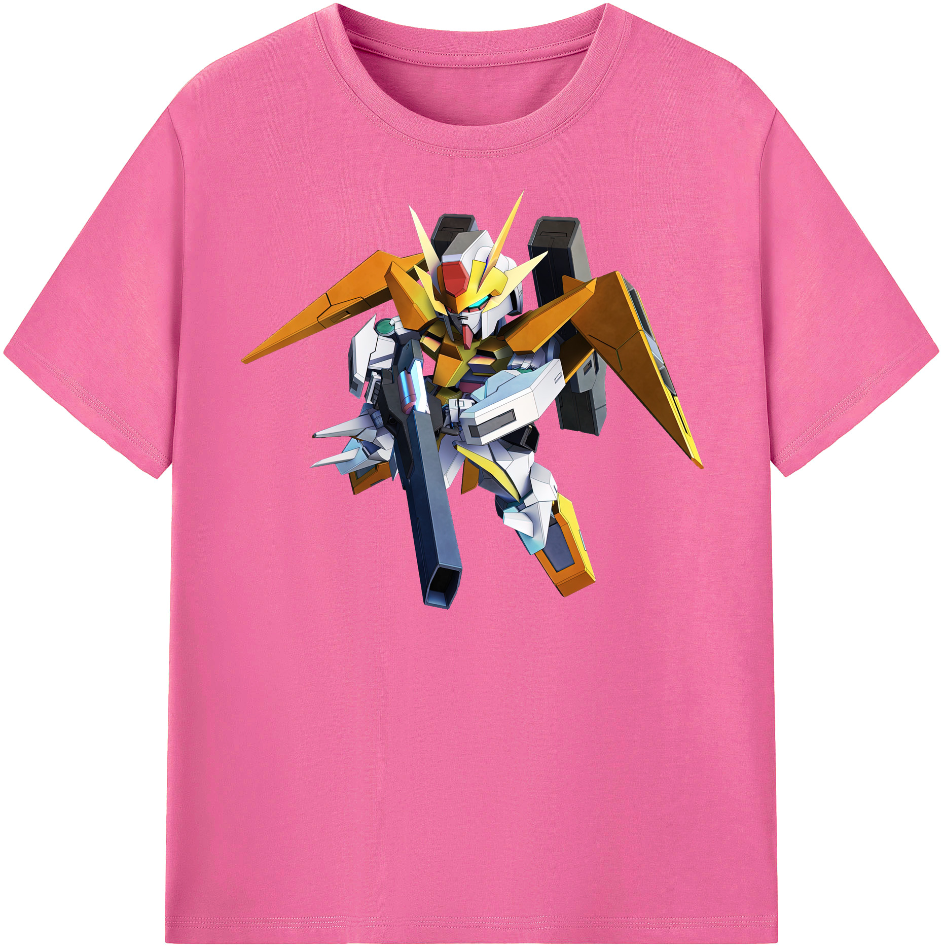 （画像用） 機動戦士ガンダム Mobile Suit Gundam レディースカジュアルプリントTシャツ（綿100％）
